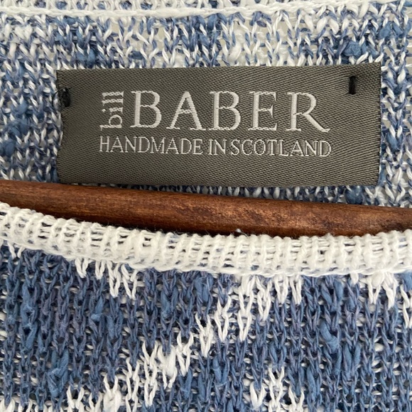 Bill Baber Handmade Linen Sweater - Picture 2 of 5